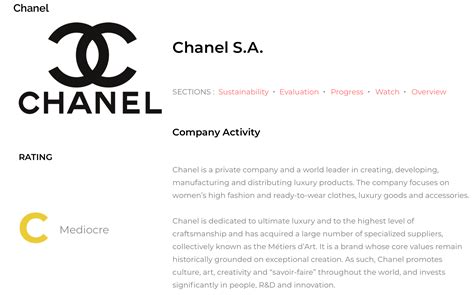 report to society chanel|chanel sustainability strategy.